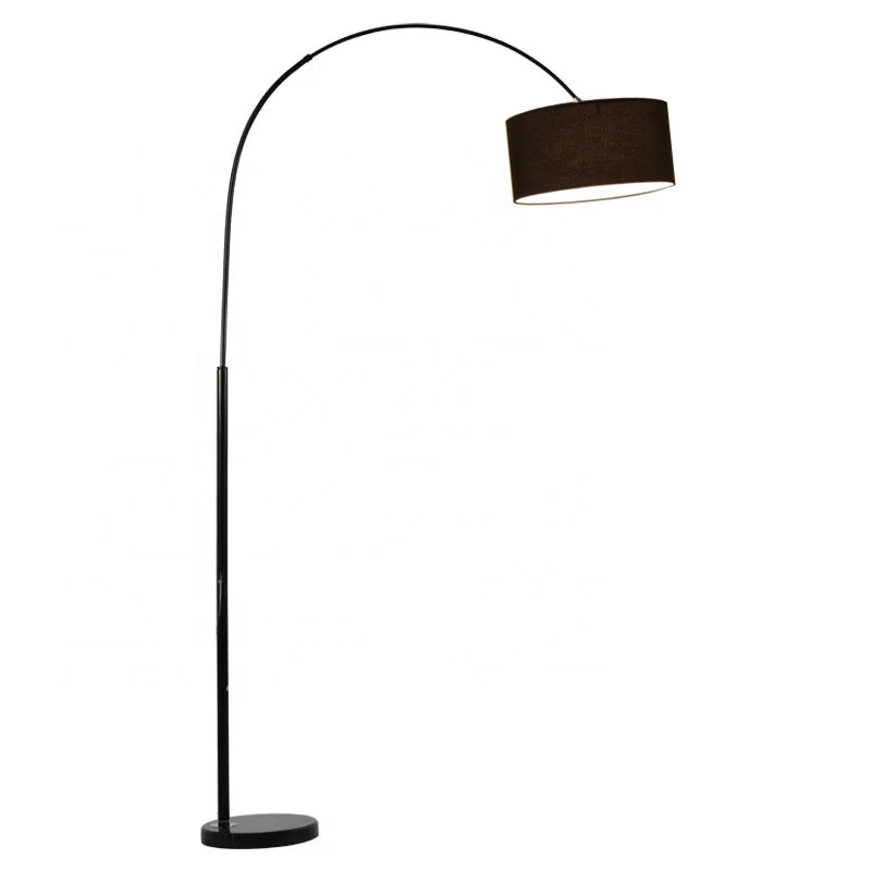 Современный дизайн, украшение для дома в отеле, стоячий светильник с мраморной основой, железный светодиодный напольный светильник
