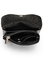 Dompet Wanita Kulit Sapi Asli All-In-One, Ringkas, Pendek, Tempat Kartu & Uang Koin, Portabel, Modis, Penyimpanan Kompak