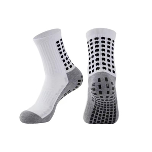 Custom Anti Slip Grip Football <b>Socks</b> Knitted Logo Sports <b>Socks</b> for Football Training and Soccer <b>Socks</b> Football <b>Socks</b> - Product Image 1