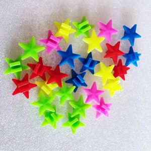 Bicycle Decorative Colorful Stars Little Star Model <b>Plastic</b> Resin Easy Installation for Bike Wheel and <b>Basket</b> - Product Image 3