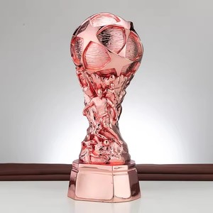 Venta caliente al por mayor Campeonato de fútbol <span class=keywords><strong>Oro</strong></span>, Plata, Premio al hombre de bronce, Balón de <span class=keywords><strong>oro</strong></span> de fútbol, Modelo de trofeo, Recuerdo de fanático - Product Image 5