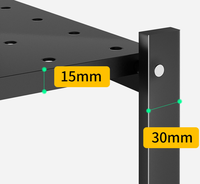 Étagères de rangement de cuisine pliables sans installation, étagère de rangement multi-niveaux au sol, étagère de rangement mobile multifonctionnelle pour balcon