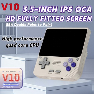 Powkiddy V10 <span class=keywords><strong>Retro</strong></span> 3.5 inci layar IPS, pemutar <span class=keywords><strong>Game</strong></span> genggam sistem Linux sumber terbuka 64GB konsol <span class=keywords><strong>Video</strong></span> <span class=keywords><strong>Game</strong></span> klasik - Product Image 5