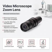 Objectif zoom monoculaire pour microscope vidéo HD CCD à longue portée, grand champ de vision, adaptateur multi-objectifs MSS-L-001