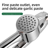 Mini presse-pâte manuelle en alliage de zinc pour fruits et légumes pour biscuits au gingembre et aux noix Outil manuel pour l'ail