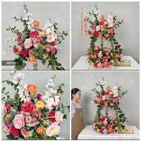 Bunga Sutra Buatan Tangan Grosir untuk Dekorasi Pernikahan, Centerpiece, Latar Belakang Dalam Ruangan, Ukuran Besar