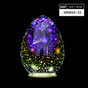 Nuovo Prodotto 2026: Lampada LED a Forma di Uovo 3D in Vetro per Decorazione Pasquale - Product Image 3