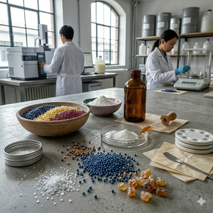 Concentrés de parfums industriels de qualité supérieure et poudres parfumées pour plastiques, joints en caoutchouc, élastomères et parfumation des matériaux - Product Image 1