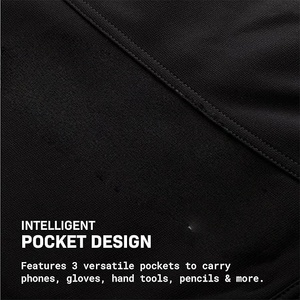 Veste de travail isolée pour <span class=keywords><strong>homme</strong></span> - Solution S3, sweat à capuche zippé, doublure polaire, imperméable, veste tactique avec extensibilité 4 directions - Product Image 4