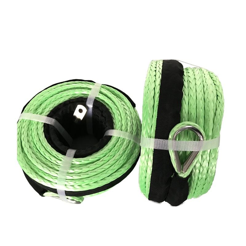 JINLI Good Quality UHMWPE or Spectra Fiber 8mmx15m Double Braided Winch ...