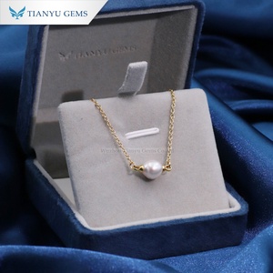 Tianyu Gems Minimalist <b>Gold</b> Tone Copper <b>Bracelet</b> with Simulated <b>Pearl</b> and Delicate Daily Fashion Jewelry - Product Image 3