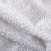 Drap de lit élastique housse de matelas imperméable Offre Spéciale emballage complet en fibre de bambou Queen King Size 50 adultes blancs tricoté uni