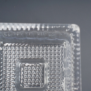 ถาดพลาสติกใสแบบกำหนดเองสำหรับสัตว์เลี้ยง ขนาด 10x8x5 นิ้ว ทำจากพลาสติกหนา สำหรับบรรจุภัณฑ์บิสกิต ขนมไหว้พระจันทร์ รูปทรงสี่เหลี่ยมและทรงกลม - Product Image 2
