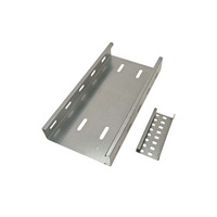 Plateau de câblage perforé robuste en acier pour la gestion des câbles de centre de données, idéal pour les racks de serveurs et la pose de câbles