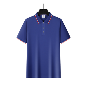 Оптовая продажа, модная спортивная рубашка-поло с 2 пуговицами, обычная длина - Product Image 3
