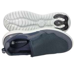 Lumberjack Uomo Slip On 102269104 Blu 3.5 Cm <b>Heel</b> Walking Shoes Size 40 - Product Image 6