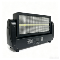 Moving Head Stroboskop-Licht 864 RGB-LEDs Bühnen-Blitzleiste 96 Weiße LEDs DMX512 Wash-Farbeffekt DJ Disco 12-Sektionen-Steuerung