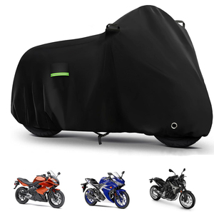 防水屋外スノーレインプルーフオートバイカバー,防水UV保護,ロックホール付き - Product Image 2