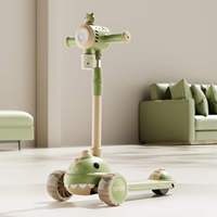 Nouveau design de trottinette à pousser, best-seller, pliable, en PU, 3 roues, jouet moderne pour enfants, trottinette légère pour enfants avec siège