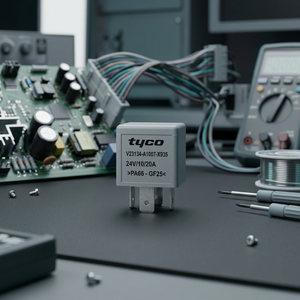 3-1904049-7 V23134-A1007-X395 ชุด 5 ชิ้น รีเลย์ยานยนต์พร้อมขาต่อ TYCO สำหรับ EuroCargo I-III/ZETA/MK 1991-2015 - Product Image 3