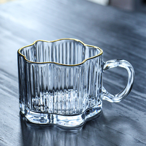 Tazza di caffè in vetro con manico Design creativo carino Tumbler Bar a casa studente bere tazza di acqua di vetro - Product Image 5