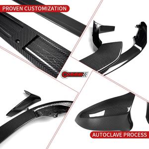 Kit de Carrocería de Fibra de Carbono Estilo MP de Alta Calidad para BMW M4 F80 F82 F83, Alerón Delantero y Trasero, Faldones Laterales - Product Image 5