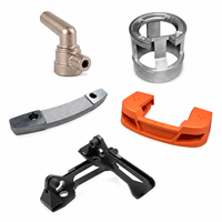 Composants de fonderie à la cire perdue OEM en laiton, cuivre C93200 C95400, bronze, Zamak 3, Zamak 5 pour machines industrielles