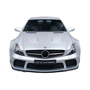Kit de Carrocería Ancha Estilo BS para Mercedes-Benz SL R230 (2001-2012), Parachoques Delantero/Trasero Mejorado, Alerón Autoadhesivo, Nuevo - Product Image 1