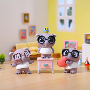 YD TOYS Xiaohongshu Nuevo Tapir Feo pero Adorable, Caja Sorpresa con Figura de Vidrio Creativa, Adorno de Escritorio, Regalo Festivo, Caja de Papel - Product Image 2