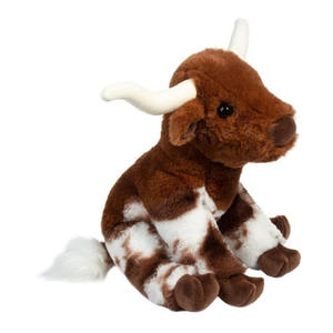 C056 Peluche <span class=keywords><strong>de</strong></span> Toro <span class=keywords><strong>de</strong></span> Cuerno Largo Marrón Ecológico, Juguete <span class=keywords><strong>de</strong></span> Peluche Suave <span class=keywords><strong>de</strong></span> Piel Sintética, Venta al por Mayor, Peluche <span class=keywords><strong>de</strong></span> Toro <span class=keywords><strong>de</strong></span> Cuerno Largo Personalizado con Logotipo Personalizado - Product Image 2