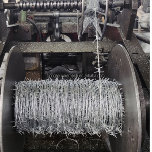 <span class=keywords><strong>Rouleau</strong></span> <span class=keywords><strong>de</strong></span> fil <span class=keywords><strong>barbelé</strong></span> 50m 100m pour l'installation <span class=keywords><strong>de</strong></span> clôtures et l'agriculture - Product Image 3