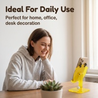 Support de téléphone en acrylique OEM, rotation à 360°, angle et hauteur réglables, logo personnalisé, support de téléphone pour regarder des films à la maison