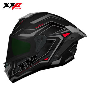 Casques de moto intégraux NEUFS avec grand spoiler, double visière, boucle à dégagement rapide, tailles S-XXL, modèle BLADE-X STEALTH, homologués DOT, en ABS, toutes saisons - Product Image 1
