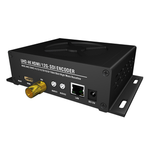 Codificador de transmisión de vídeo H.265 UHD H.264 4K 60fps HD MI SDI compatible con RTMPS/UDP/RTP para Radio TV - Product Image 2