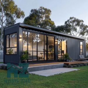 Роскошный контейнер DYHZCE, сборный дом для бассейна, устойчивый к погодным условиям, дизайн здания для отдыха, изготовленный из стальных сэндвич-панелей из Китая - Product Image 4