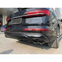 Kit Carrosserie 2020-2023 pour Audi Q7 Style SQ7 Amélioration de Pare-Chocs Arrière de Voiture avec Embout d'Échappement