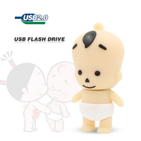 Clé USB en forme de bébé 2 Go 4 Go 8 Go 16 Go 32 Go Bâton de pouce Cartoon