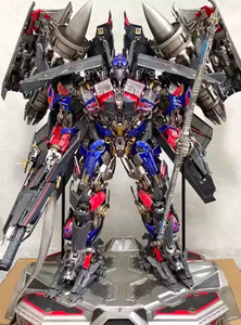 Estatua de <span class=keywords><strong>Optimus</strong></span> <span class=keywords><strong>Prime</strong></span> de American Comics para Coleccionistas, Material de Resina, Pintada a Mano, Artística, Ultra Detallada - Product Image 2