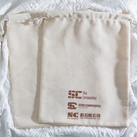 Gran cantidad personalizada Embalaje de regalo Bolsa de polvo Algodón Lino Bolsa con cordón Bolsas de algodón para manualidades
