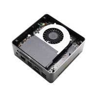 Ordinateur de bureau mini gamer AMD R5 3550H 4 cœurs 8 threads DDR4 M.2 SSD Linux DP HD USB 2.0