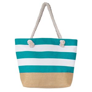 Vente en gros 2025 été coton corde toile sacs de plage longue poignée toile sac à provisions - Product Image 2