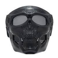 Masque de crâne de moto et de vélo Sports de plein air et Halloween Cosplay Windproof Sand Tactical Face Cover