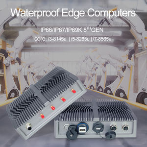 Intel Celeron J6412 impermeable IP67 / IP69K Windows 10 / 11 Linux Ubuntu Mini Pcs Ddr4l sin ventilador integrado Industrial Mini caja Pc - Product Image 2