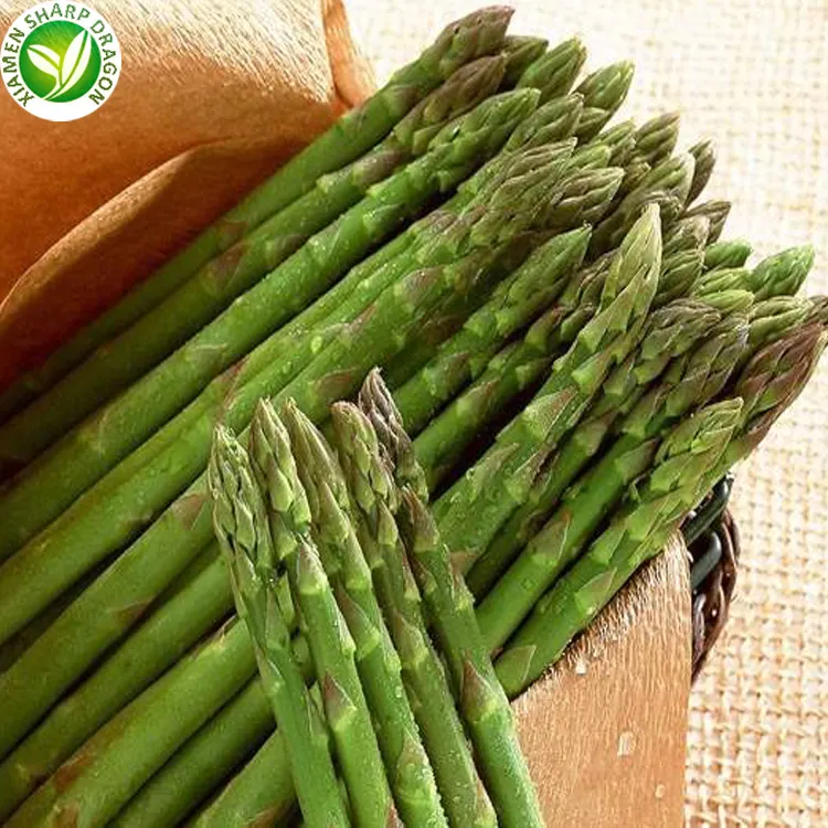IQFバイヤーは中国の新鮮冷凍アスパラガスの根の緑の野菜を価格設定します