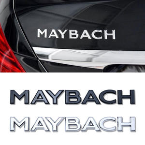 Auto posteriore tronco lettere emblema distintivo Logo adesivi per <span class=keywords><strong>mercedes</strong></span> <span class=keywords><strong>benz</strong></span> MAYBACH lettera decalcomania S400L GLS corpo posteriore tronco decalcomania - Product Image 2