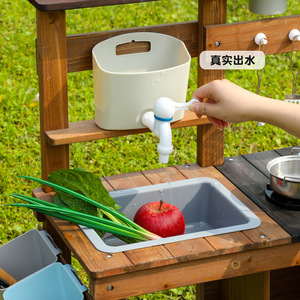Outdoor Kitchen <strong>Toy</strong> Children Education Cabinet Game Cleanse and Sort <strong>Toys</strong> <strong>for</strong> <strong>8</strong> <strong>Year</strong> <strong>Old</strong> <strong>Girls</strong> Kitchen - Product Image 3