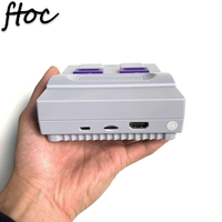 Console de jeu vidéo rétro portable, sortie Hd pour Snes Hd, classique, pour enfants