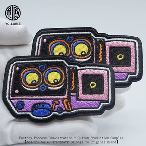 Стильные нашивки из искусственной кожи и сплава в поперечном стиле из ПВХ, декоративные аксессуары для одежды, сумки для шляп - Product Image 5