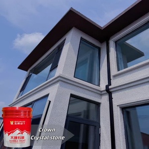 Pintura para Paredes Exteriores Wufushan, Pintura con Efecto Mármol Multicolor para Rociar en Paredes Exteriores de Villas - Product Image 4