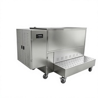 Nettoyeur à ultrasons non standard à commande entièrement automatique pour équipement de nettoyage industriel à rouleaux en acier inoxydable